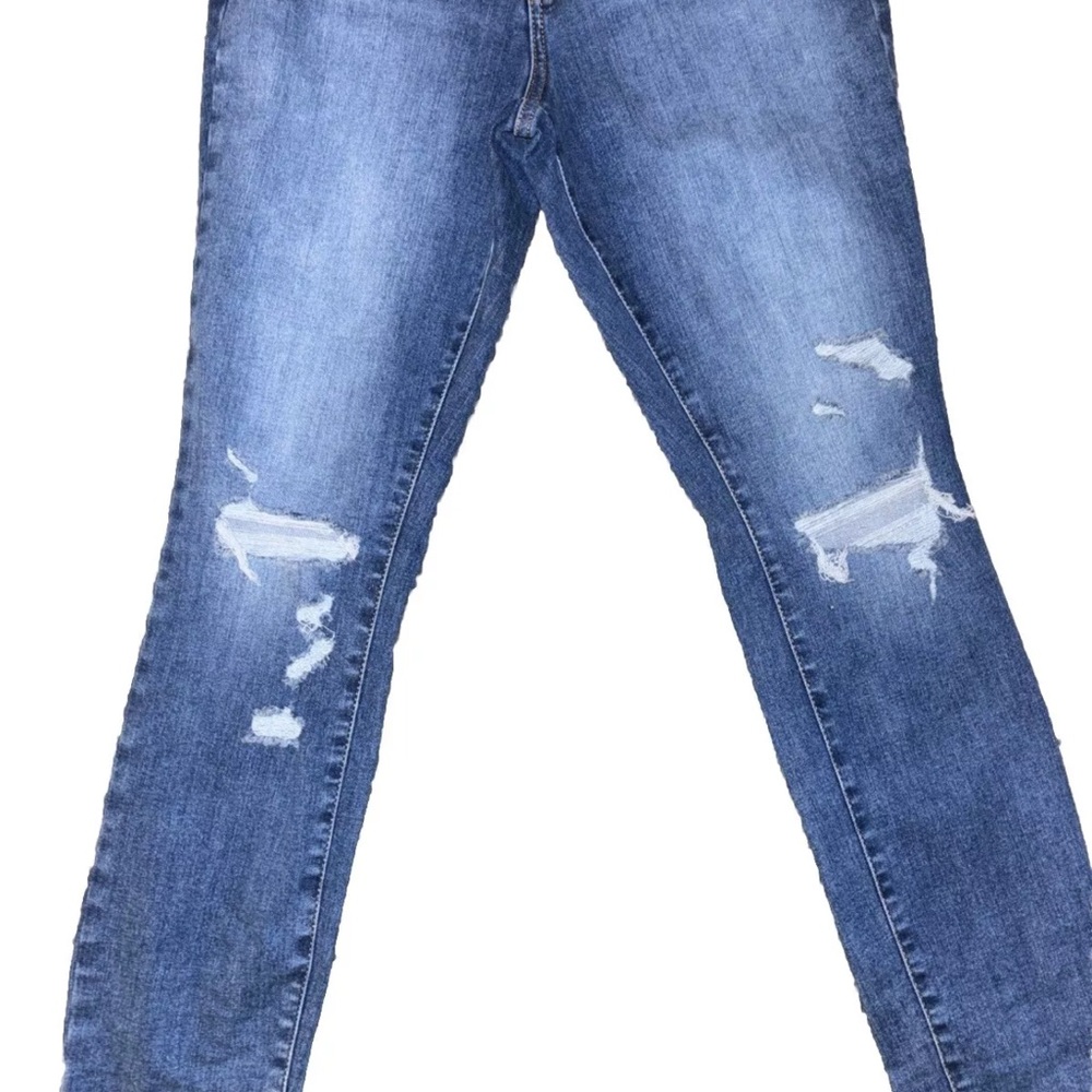 Universal Thread High- Rise Skinny Distressed Woman's Jeans 10 R - Picture 8 of 9